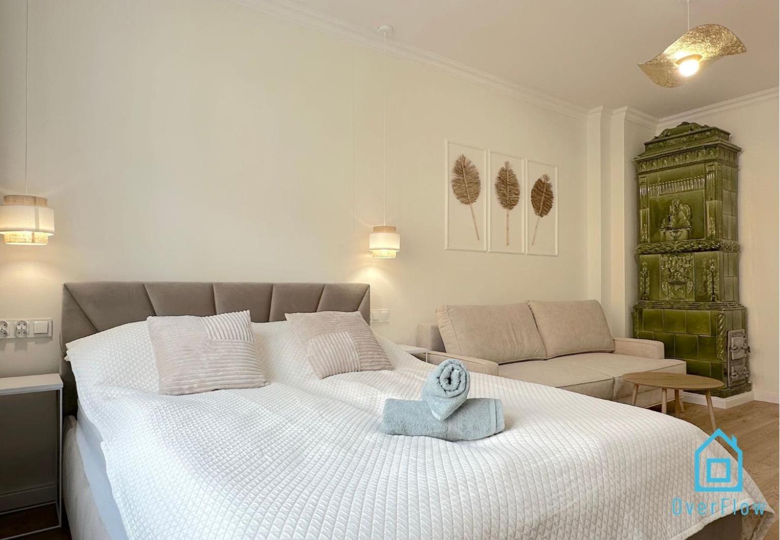 Seredino Green Apartment- Modern Comfort In A Quiet Location, 5 Minutes To Gdansk Old Town & Seaside Luaran gambar